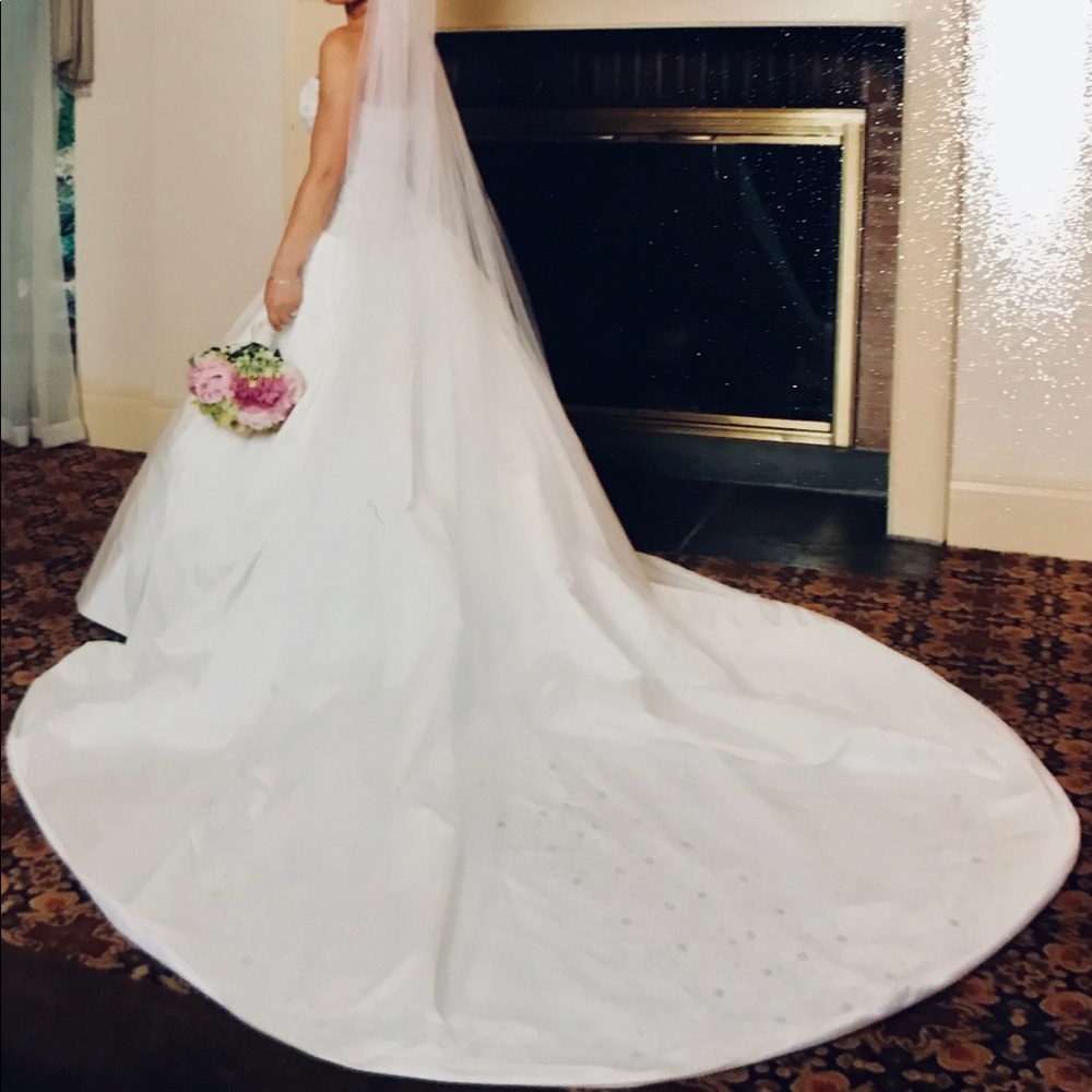 💞STUNNING💞Kleinfeld NYC COUTURE💞wedding gown💞 - Picture 2 of 8